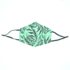 Modern Light Green Botanical Face Mask Canadian Boutique Designs
